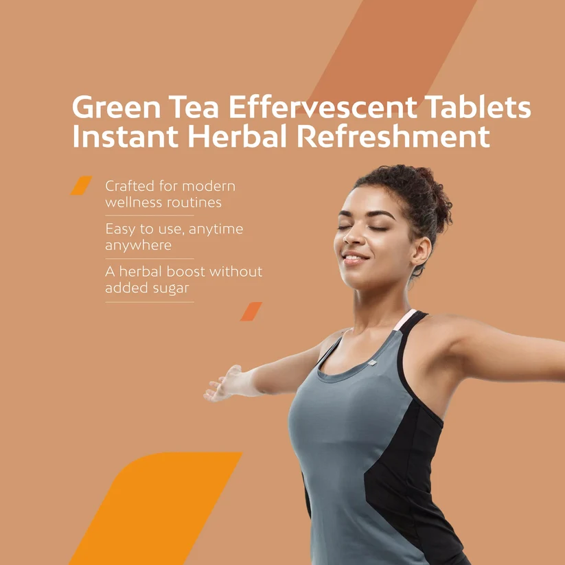 Green Tea Effervescent Tablets - Image 6